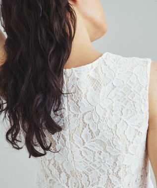 GRACE CONTINENTAL レースタイトドレス キナリ