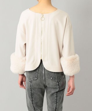 ファーカフス2WAYTOP / GRACE CONTINENTAL | GRACE CONTINENTAL グレースコンチネンタル 通販 ファーカフス2WAYTOP / GRACE CONTINENTAL | GRACE CONTINENTAL グレースコンチネンタル 通販