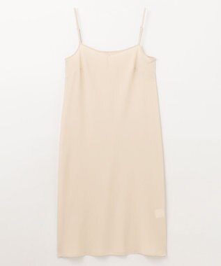 GRACE CONTINENTAL カフタンプリントロングワンピース ベージュ