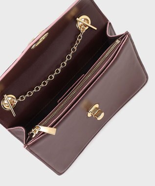 GRACE CONTINENTAL 【Valentine】LetterMiniBag ブラウン