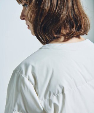 GRACE CONTINENTAL ボアコンビダウンジャケット キナリ