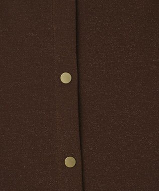 GRACE CONTINENTAL ラメカットスカート ブラウン