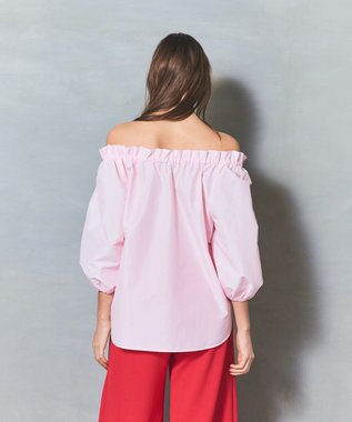 GRACE CONTINENTAL 【オンラインストア・会場限定】ボリュームスリーブトップ ピンク