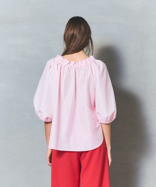 GRACE CONTINENTAL 【オンラインストア・会場限定】ボリュームスリーブトップ ピンク