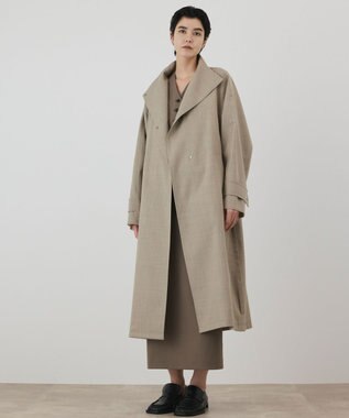 GRACE CONTINENTAL ウールテントラインコート