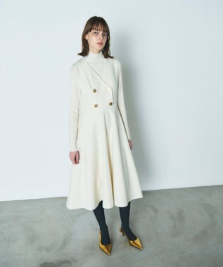 ポンチフレアワンピース / GRACE CONTINENTAL | GRACE ポンチフレアワンピース / GRACE CONTINENTAL | GRACE