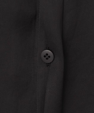 GRACE CONTINENTAL シアーラッフルカラーブラウス ブラック