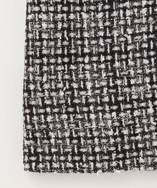 GRACE CONTINENTAL ミディツイードジャンパースカート バイカラー