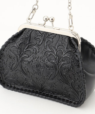 GRACE CONTINENTAL Metal clasp bag ブラック