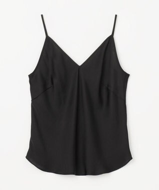 GRACE CONTINENTAL サテンキャミソール ブラック