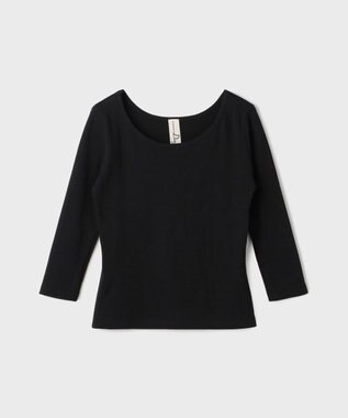 GRACE CONTINENTAL テレコカットトップ ブラック