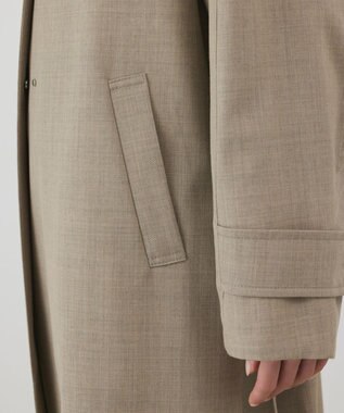 GRACE CONTINENTAL ウールテントラインコート ベージュ