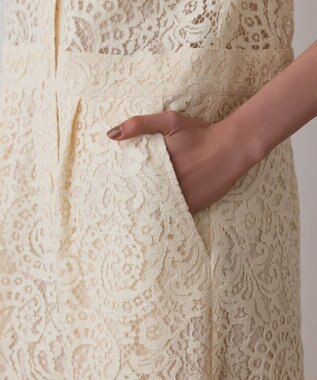 GRACE CONTINENTAL コードレースジャンプスーツ キナリ