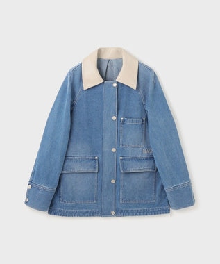 GRACE CONTINENTAL カバーオールジャケット インディゴ