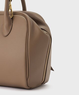 GRACE CONTINENTAL TOV MOU BAG S ブラウン