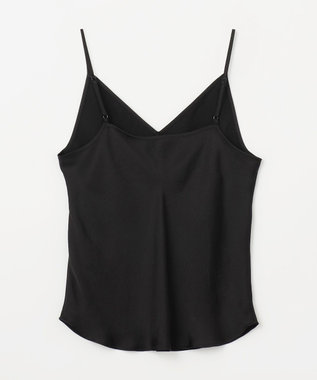 GRACE CONTINENTAL サテンキャミソール ブラック