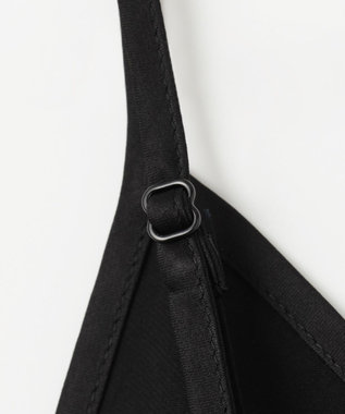 GRACE CONTINENTAL サテンキャミソール ブラック