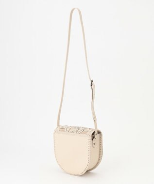 GRACE CONTINENTAL Half moon bag キナリ