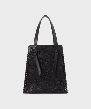グレースコンチネンタル トロピカルデザインのレザーハンドバッグ WOMEN ハンドバッグ GRACE CONTINENTAL グレースコンチネンタル 通販