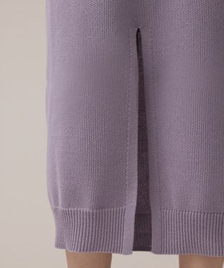 GRACE CONTINENTAL カノコニットスカート ラベンダー