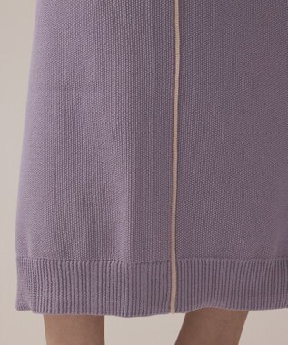 GRACE CONTINENTAL カノコニットスカート ラベンダー