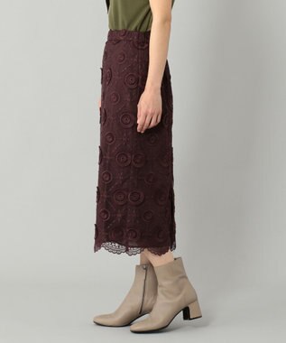 チュール刺繍タイトスカート / GRACE CONTINENTAL | GRACE CONTINENTAL