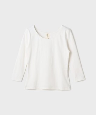 GRACE CONTINENTAL テレコカットトップ ホワイト