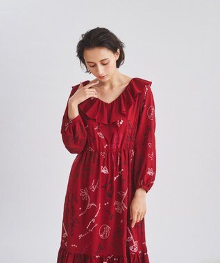 刺繍ラッフルフリルワンピース / GRACE CONTINENTAL | GRACE  