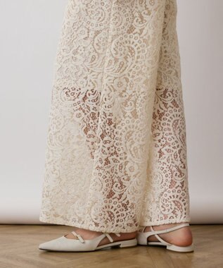 GRACE CONTINENTAL コードレースジャンプスーツ キナリ