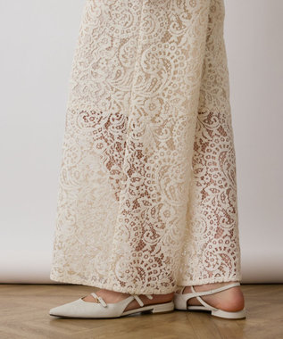 GRACE CONTINENTAL コードレースジャンプスーツ キナリ