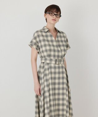 GRACE CONTINENTAL ラップフレアワンピース キナリ