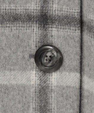 チェックシャギーコート / GRACE CONTINENTAL | GRACE チェックシャギーコート / GRACE CONTINENTAL | GRACE
