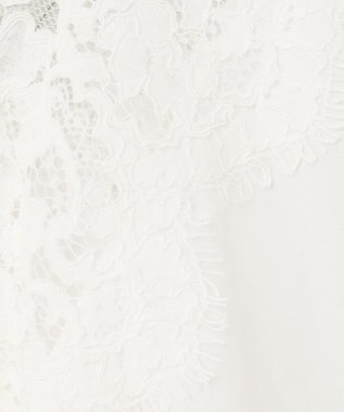 GRACE CONTINENTAL レースコンビブラウス ホワイト