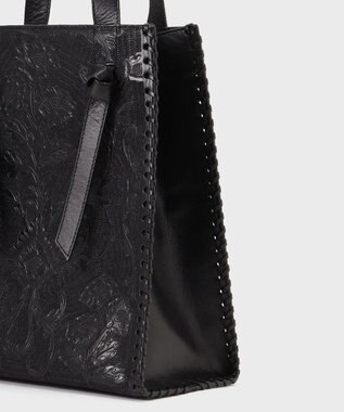 GRACE CONTINENTAL Stitch Tote ブラック