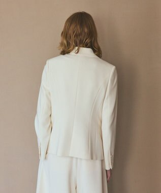 GRACE CONTINENTAL トリアセコンシャスジャケット キナリ