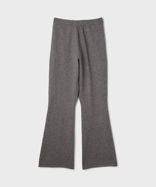 GRACE CONTINENTAL スウェットライクニットパンツ グレー