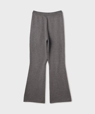 GRACE CONTINENTAL スウェットライクニットパンツ グレー