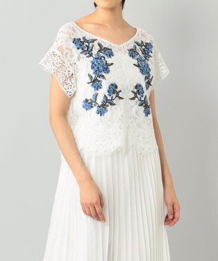 レース刺繍トップ / GRACE CONTINENTAL | GRACE CONTINENTAL グレース