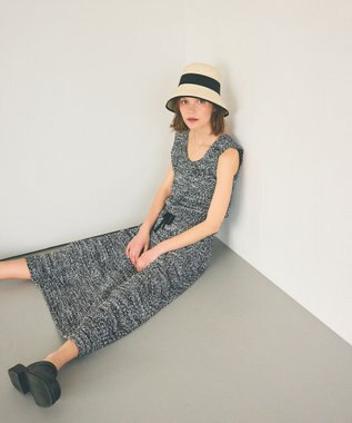 GRACE CONTINENTAL Ferruccio Vecchi ハット1 ホワイト