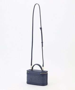 GRACE CONTINENTAL Mini EmbossVCBag ネイビー