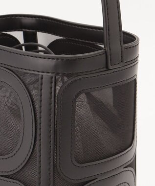 GRACE CONTINENTAL ORSETTO シアーバッグ ブラック