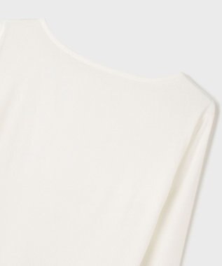 GRACE CONTINENTAL シアーレイヤードカットトップ ホワイト