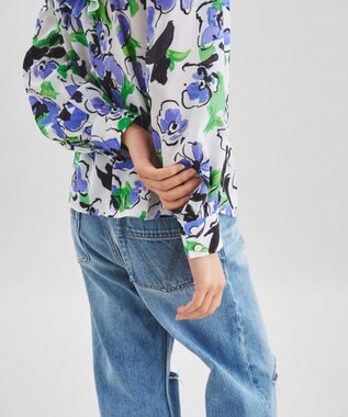 ペイントフラワーブラウス / GRACE CONTINENTAL | GRACE CONTINENTAL