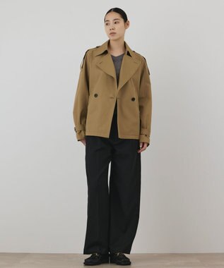 GRACE CONTINENTAL オーバーショートトレンチ ベージュ