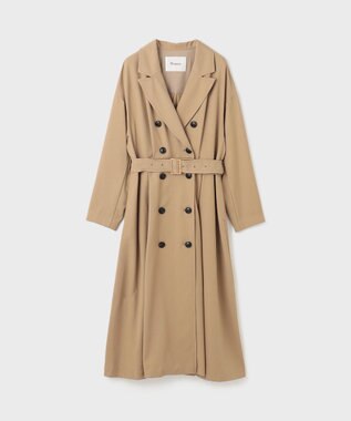 GRACE CONTINENTAL オーバーテーラーコート キャメル
