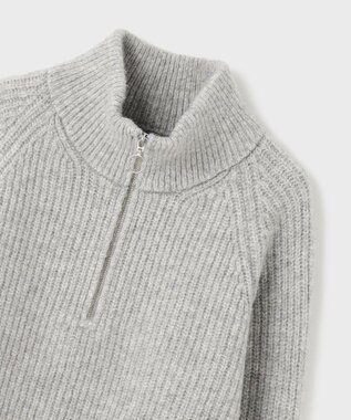 未使用タグ付き♡グレースコンチネンタル　ダイアグラム　配色ラインニットトップ 畦zipニットトップ / GRACE CONTINENTAL | GRACE CONTINENTAL