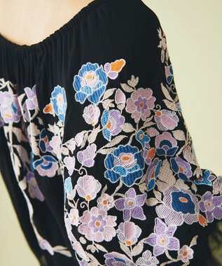 マルチフラワー刺繍ブラウス / GRACE CONTINENTAL | GRACE