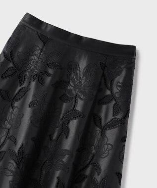 GRACE CONTINENTAL 【イベント店舗・ONLINE STORE先行アイテム】カットワークスカート ブラック