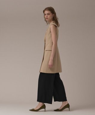 GRACE CONTINENTAL テーラードワンピース ベージュ