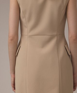 GRACE CONTINENTAL テーラードワンピース ベージュ